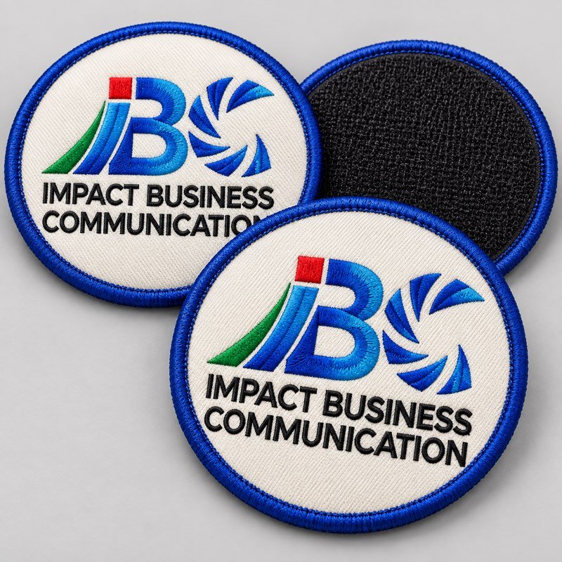 Macarons brodés imprimés par IBC à Pointe-Noire