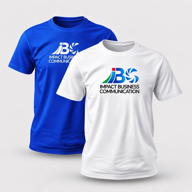 Tee-shirts personnalisés imprimés par IBC à Pointe-Noire